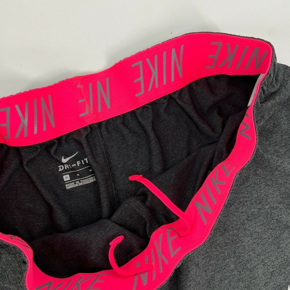 Nike Dry Attack Shorts Womens Size Medium Gray Dri Fit Athletic Running Training - Picture 3 of 9
